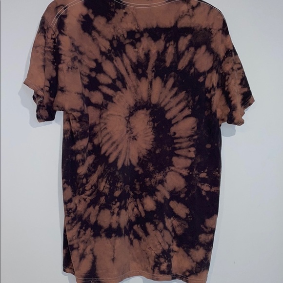 Biggie Small Tie-Dye Graphic Tee - Brown Sz Large - Picture 3 of 6